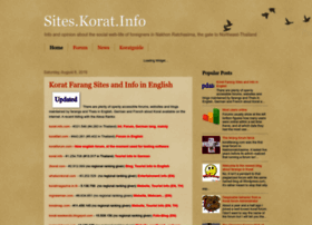 Sites.korat.info