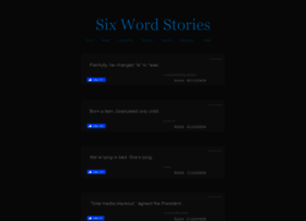 Sixwordstories.net