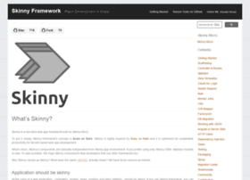 Skinny-framework.org
