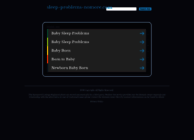 sleep-problems-nomore.com