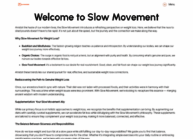 Slowmovement.com