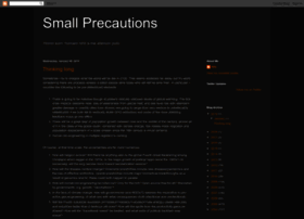 Smallprecautions.blogspot.com