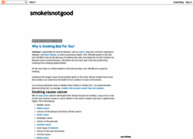 Smokeisnotgood.blogspot.com