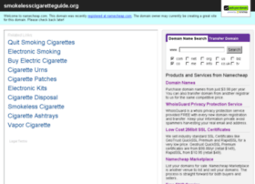 smokelesscigaretteguide.org