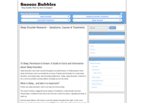 snoozebubbles.com