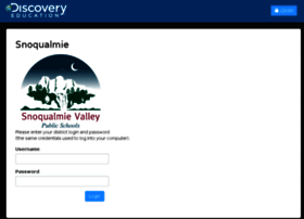 Snoqualmie.discoveryeducation.com