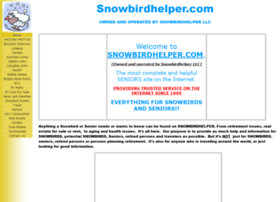 snowbirdhelper.com