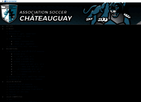 soccerchateauguay.com