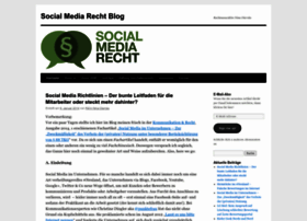 socialmediarecht.wordpress.com