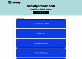 socialparadox.com
