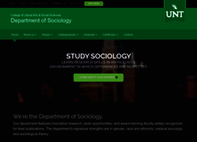 Sociology.unt.edu