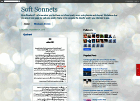 Softsonnets.blogspot.com