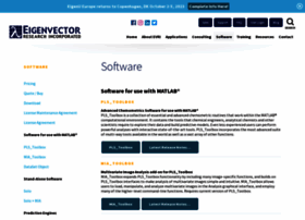 Software.eigenvector.com