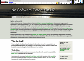 Softwarepatents.org.nz