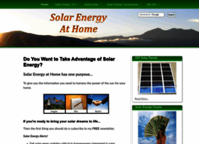 Solar-energy-at-home.com