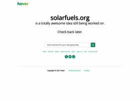 solarfuels.org