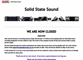 Solidstatesound.co.uk