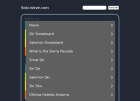 solo-nieve.com