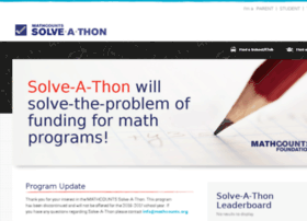 Solveathon.mathcounts.org