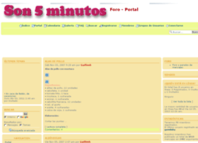 son5minutos.foruminute.com