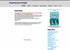 Songwritingcourse.weebly.com