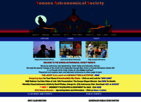 Sonoraastronomicalsociety.org