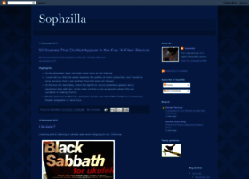 Sophzilla.blogspot.com