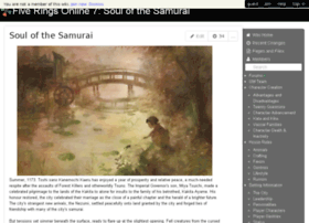 Soul-of-the-samurai.wikispaces.com