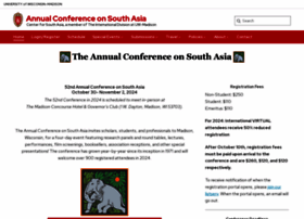 Southasiaconference.wisc.edu