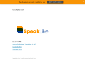 speaklike.com