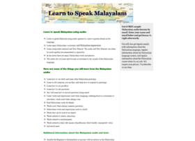 Speakmalayalam.com