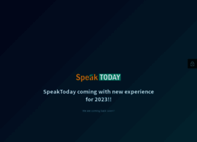 speaktoday.com