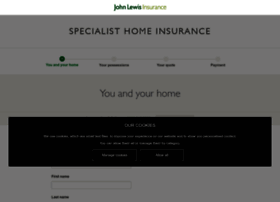 Specialisthome.johnlewis-insurance.com