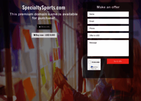 specialtysports.com