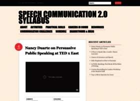 Speechcommunicationsyllabus.wordpress.com