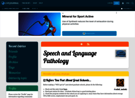 Speechpathology.livejournal.com