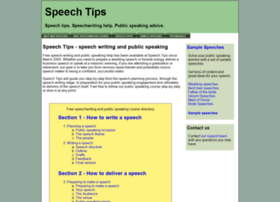 Speechtips.com