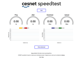 Speedtest.cesnet.cz