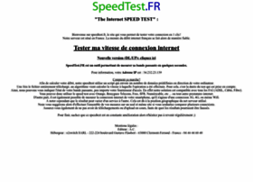 speedtest.fr