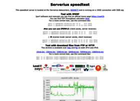 Speedtest.serverius.com