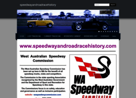 Speedwayandroadracehistory.com