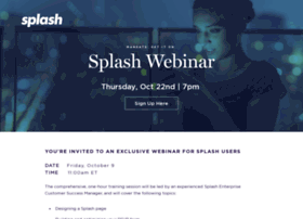 Splashwebinarevent.splashthat.com