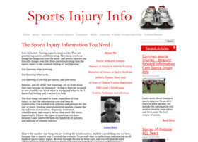 sports-injury-info.com