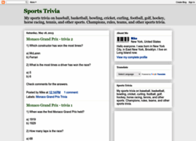 sports-trivia.blogspot.com