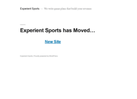 Sports.experient-inc.com