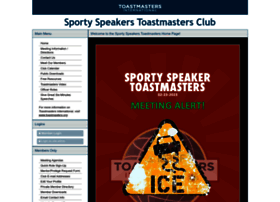 Sportyspeakers.toastmastersclubs.org