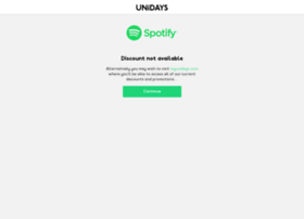 Spotify.myunidays.com