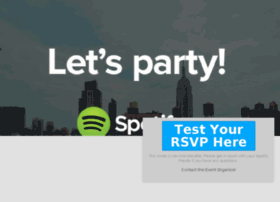 Spotifyoktoberfest.splashthat.com