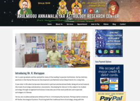 Sriannamalaiastrology.com