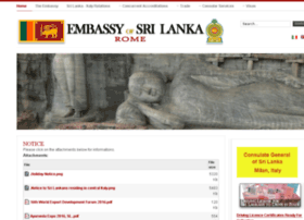 srilankaembassyrome.com